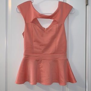 Arden B Peplum Top